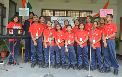 Inter House Patriotic Singing