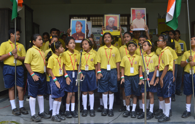 Inter House Patriotic Singing