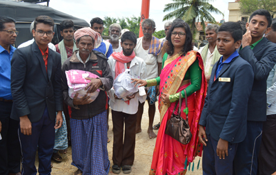 Visit to flood Effected Place -Nagnur