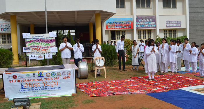 International Yoga day Celebration